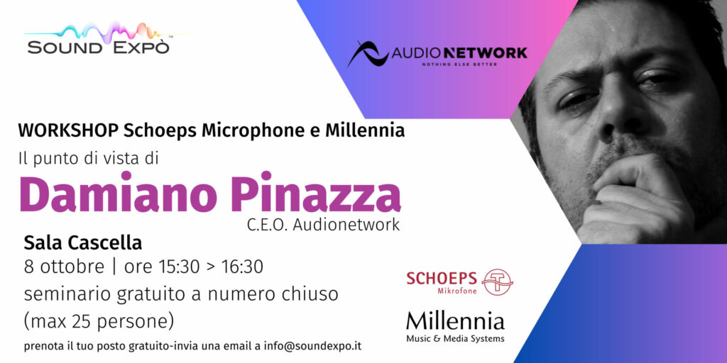 Damiano Pinazza AudioNetwork SoundExpò