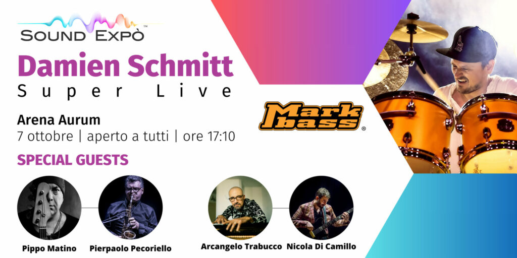 Damien Schmitt Live SoundExpò Pescara