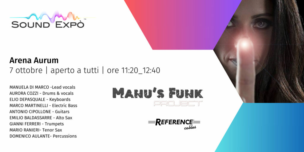 Manu's Funx SoundExpò Pescara 7 Ottobre